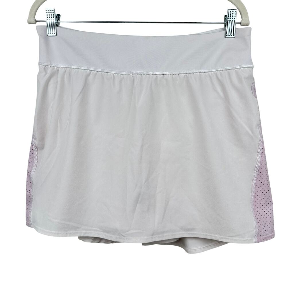 SPANX Get Moving Skort Skirt Pale Pink XL Golf Tennis Pickleball Athleisure